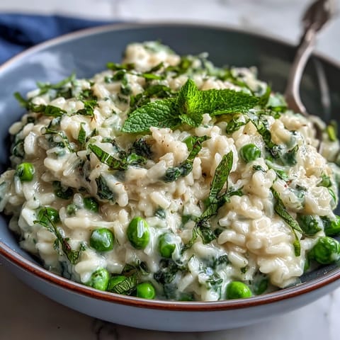 Spring Pea Mint Parmesan