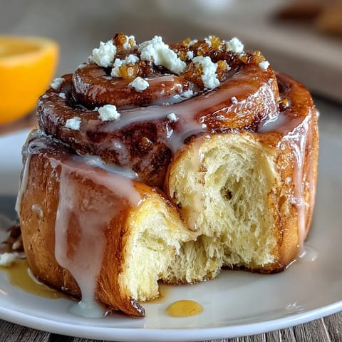 Easy Overnight Orange Rolls