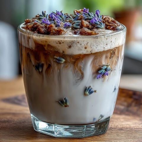 Lavender Oat Milk Latte