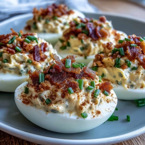 bacon ranch deviled eggs