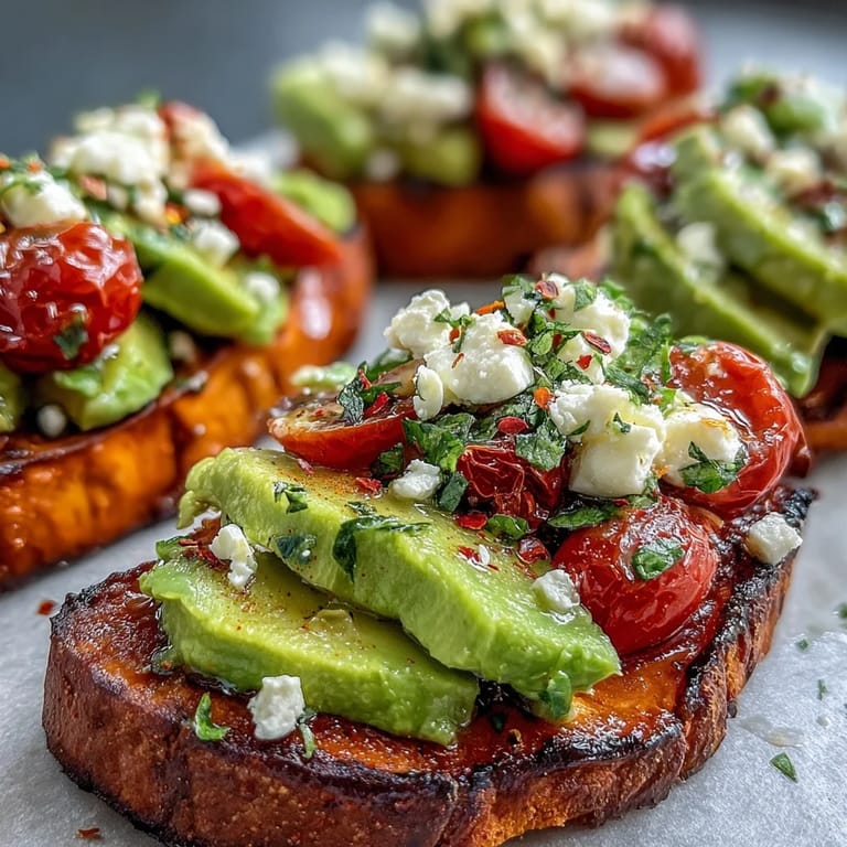 Healthy, gluten-free sweet potato toast showcasing diverse, appealing American breakfast options.